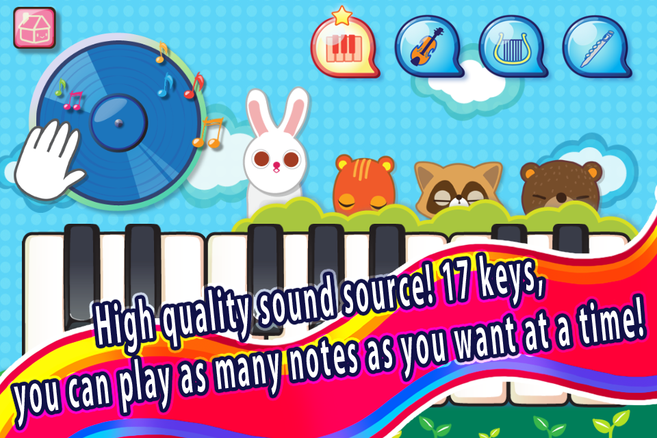 Keys Kids Play HD - Educational App